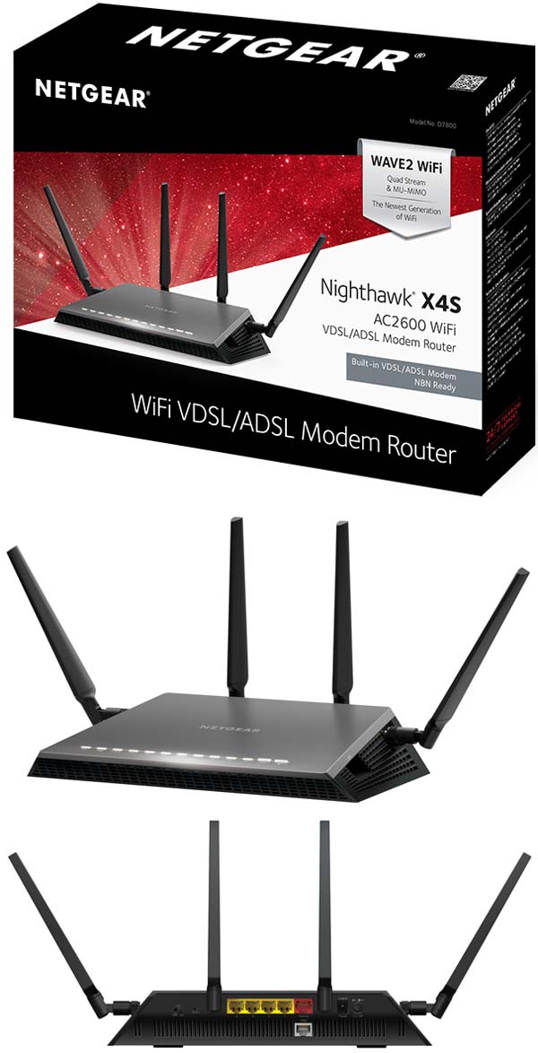 Netgear ошарашивает спецификациями роутера Nighthawk X4S (D7800